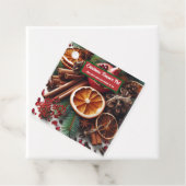 Étiquettes Cadeau Pot-pourri de Noël à chauffer (En situation)
