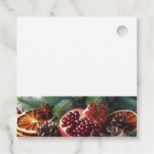 Étiquettes Cadeau Pot-pourri de Noël à chauffer (Dos)