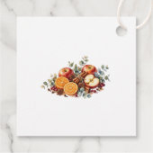 Étiquettes Cadeau Pot-pourri de pot à simmer d'automne (Dos)