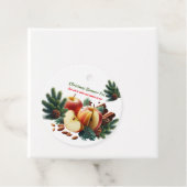 Étiquettes Cadeau Pot-pourri parfumé de Noël (En situation)
