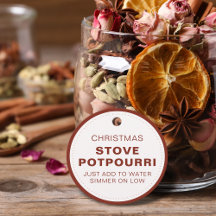 Pot-pourri rustique de Noël pour poêle