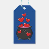 Étiquettes-cadeau Potion d'amour des coeurs (Devant)