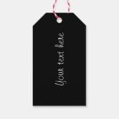 Étiquettes-cadeau Poumons rouges (Dos)