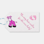 Étiquettes-cadeau "Pour bébé" (Dos Horizontal)