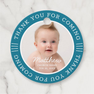 Étiquettes Cadeau Pour Lui Saint Merci Baptême Pour Venir Photo