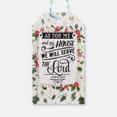 Étiquettes-cadeau Pour Moi & Ma Maison (Dos)