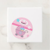 Étiquettes Cadeau Pour petite fille, petite fille (En situation)