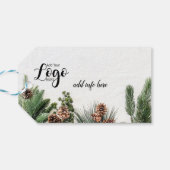 Étiquettes-cadeau Pour toujours dans notre carte fleuriste Pensées (Dos Horizontal)