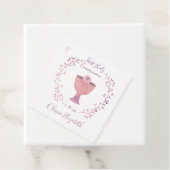 Étiquettes Cadeau Premier Parti de la Communion - Fille (En situation)