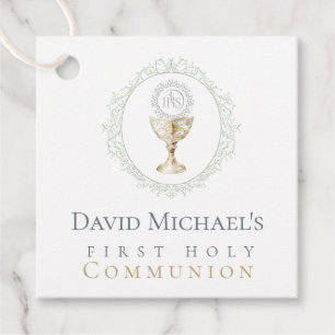 Étiquettes Cadeau Première communion