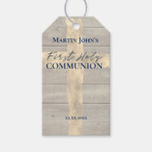 Étiquettes-cadeau Première sainte communion (Devant)