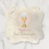 Étiquettes Cadeau Première sainte communion (Devant)
