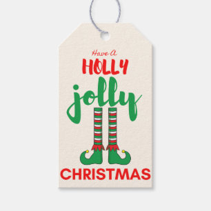 Étiquettes-cadeau Prenez un Holly Jolly Christmas