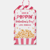 Étiquettes-cadeau Prenez un Poppin' Valentine's Day Popcorn (Devant)