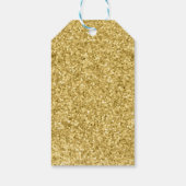 Étiquettes-cadeau Prenez Un Tir Nous Nous Sommes Mariés Or Paillette (Dos)