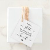 Étiquettes Cadeau Prenez une balle Ils nouent le Mariage (En situation)