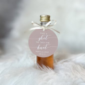 Étiquettes Cadeau Prenez une balle, nous avons lié le Mariage de noe