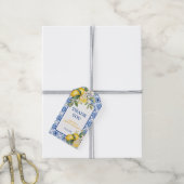 ÉTIQUETTES-CADEAU PRESSION PRINCIPALE LEMONADE POUR MARIAGE (Avec de la ficelle)