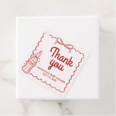 Étiquettes Cadeau Prête à éclater Fête bébé Soda (En situation)