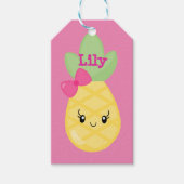 Étiquettes-cadeau Pretty Pineappy - balises de faveur (Devant)