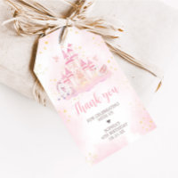 Princess 4th Birthday Party Favoriser Tags