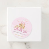 Étiquettes Cadeau Princess Birthday (En situation)