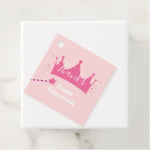 Étiquettes Cadeau Princesse anniversaire de enfant (En situation)