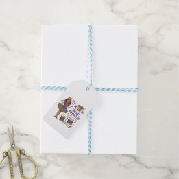 Étiquettes-cadeau Princesse de Perles - Mardi Gras