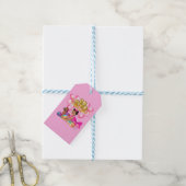 Étiquettes-cadeau Princesse en rose (Avec de laficelle)