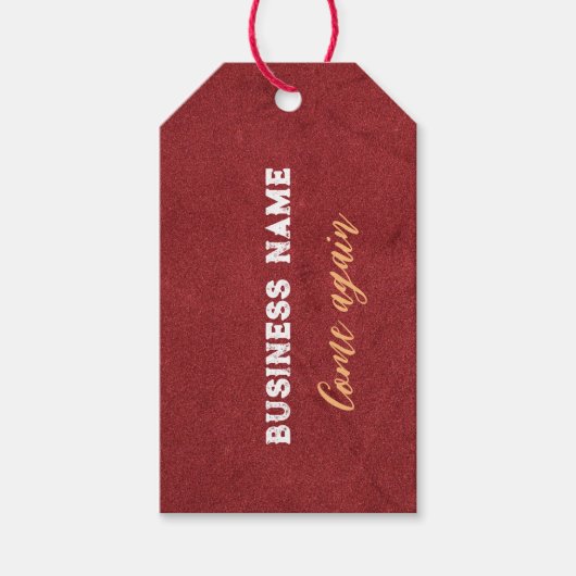 Étiquettes-cadeau Prix d'entreprise (Devant)