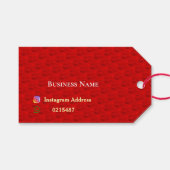 Étiquettes-cadeau Prix Rouge (Devant (Horizontal))