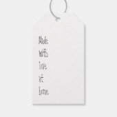 Étiquettes-cadeau Prix Tags Flowerbouquet (Devant)