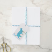 Étiquettes-cadeau Promenade de chats (Avec de laficelle)