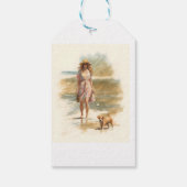 Étiquettes-cadeau Promenade d'été (Dos)