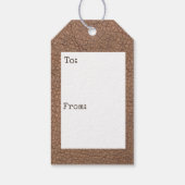 Étiquettes-cadeau Proverbes 17:17 Versets de la Bible (Dos)