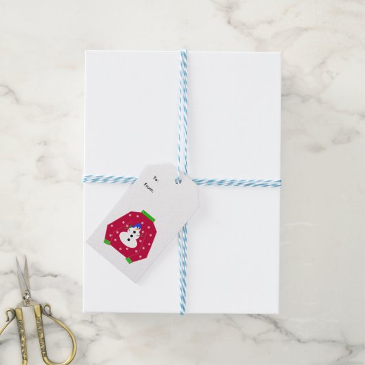 Étiquettes-cadeau Pull de Noël laid (Avec de laficelle)