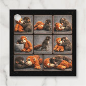 Étiquettes Cadeau Punch Baby Monkey (Devant)