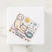 Étiquettes Cadeau "Purfection matinale" (En situation)