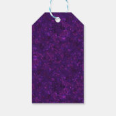 Étiquettes-cadeau Purple confeti (Dos)