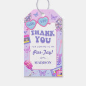 Étiquettes-cadeau Purple Disco Dans Mon Anniversaire Anniversaire (Devant)