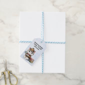 Étiquettes-cadeau Purrlock Holmes Détective Félin (Avec de laficelle)