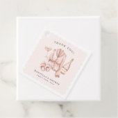 Étiquettes Cadeau Pyjama & Prosecco Enterrement de Vie de Jeune Fill (En situation)