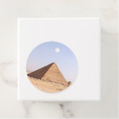 Étiquettes Cadeau Pyramides d'Égypte (En situation)
