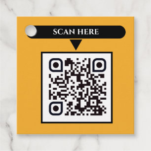 Étiquettes Cadeau QR Code métier