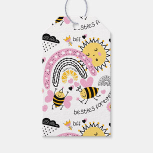 Étiquettes-cadeau Queen Bees Best Friends Forever Cute