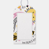 Étiquettes-cadeau Queen Bees Best Friends Forever Cute (Dos)