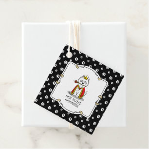 Étiquettes Cadeau Queen Westie Dog West Highland White Terrier