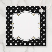 Étiquettes Cadeau Queen Westie Dog West Highland White Terrier (Dos)