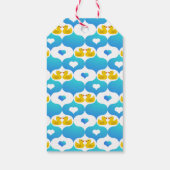 Étiquettes-cadeau Quelle Chance. Canards de croisière préimprimés (Dos)