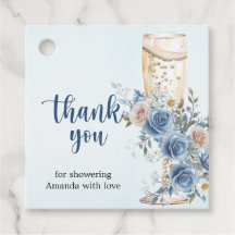 Quelque chose de Merci Fête des mariées bleue